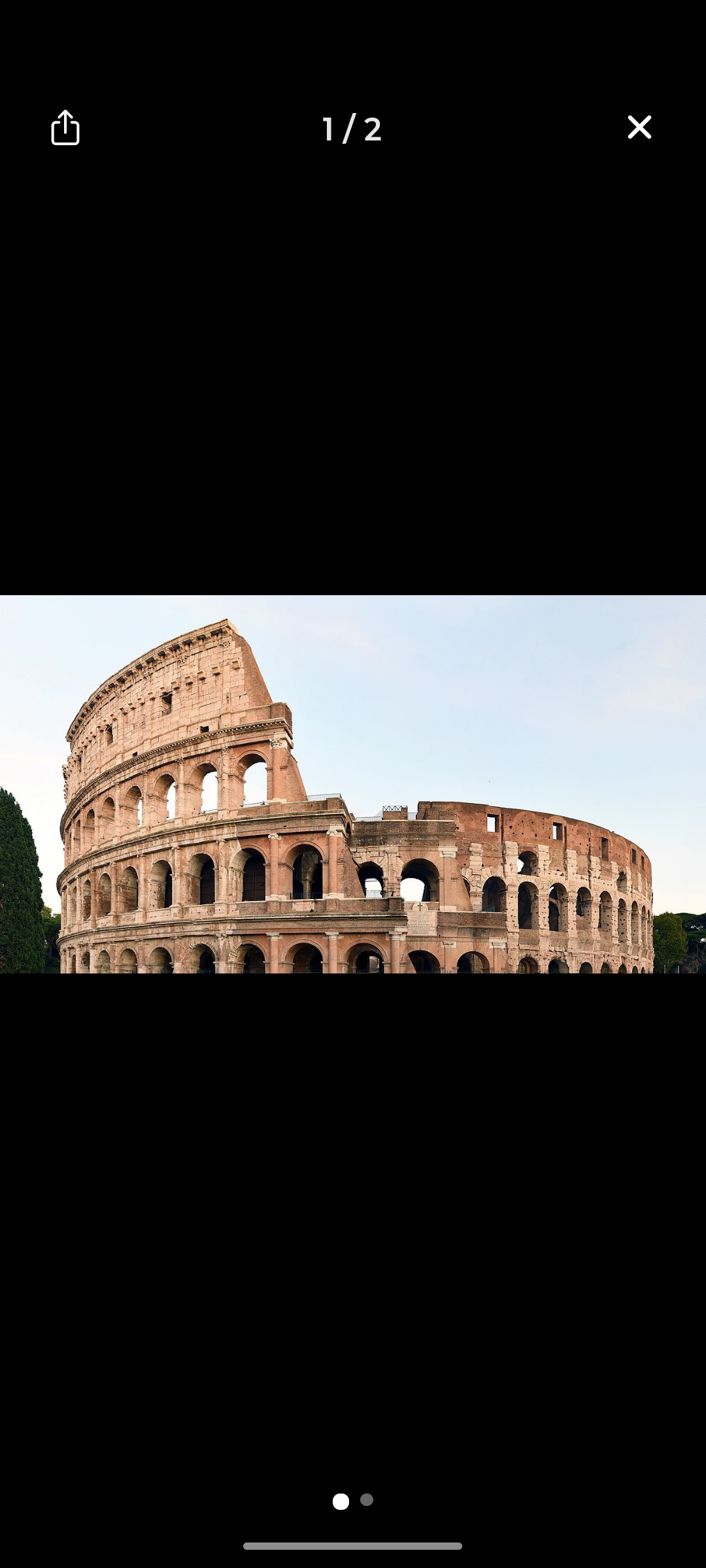 Fullscreen photo viewer in Fresca
