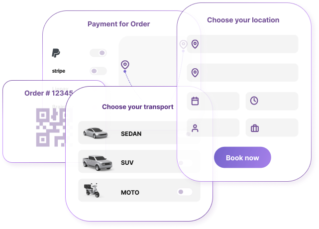 booking forms